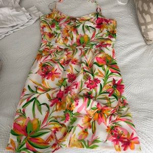 JCREW mini floral dress size 4 never worn